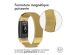 iMoshion Bracelet magnétique milanais Fitbit Charge 2 - Taille M - Dorée