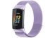 iMoshion Bracelet magnétique milanais Fitbit Charge 5 / Charge 6 - Taille S - Violet