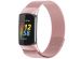 iMoshion Bracelet magnétique milanais Fitbit Charge 5 / Charge 6 - Taille S - Rose