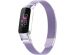 iMoshion Bracelet magnétique milanais Fitbit Luxe - Taille S - Violet