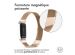 iMoshion Bracelet magnétique milanais Fitbit Luxe - Taille M - Rose Dorée