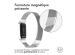 iMoshion Bracelet magnétique milanais Fitbit Luxe - Taille M - Argent