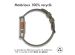 iMoshion ﻿Boucle de bracelet de sport en silicone Apple Watch Series 1-9 / SE / Ultra (2) - 42/44/45/49 mm - Vert / Noir