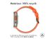 iMoshion ﻿Boucle de bracelet de sport en silicone Apple Watch Series 1-9 / SE / Ultra (2) - 42/44/45/49 mm - Orange / Noir