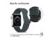 iMoshion Bande élastique en nylon Apple Watch Series 1-9 / SE - 38/40/41mm - Gris foncé