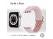 iMoshion Bande élastique en nylon Apple Watch Series 1-9 / SE - 38/40/41mm - Rose