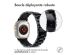 iMoshion Bracelet en acier Apple Watch Series 1-9 / SE / Ultra (2) - 42/44/45/49 mm - Noir