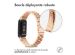 iMoshion Bracelet en acier Fitbit Luxe - Rose Dorée