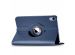 iMoshion Coque tablette rotatif à 360° iPad 10 (2022) 10.9 pouces - Bleu foncé