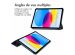 iMoshion Coque tablette Trifold iPad 10 (2022) 10.9 pouces - Bleu foncé