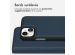 Accezz Étui de téléphone portefeuille en cuir de qualité supérieure 2 en 1 iPhone 14 Plus - Vert foncé