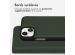 Accezz Étui de téléphone portefeuille en cuir de qualité supérieure 2 en 1 iPhone 14 Plus - Vert