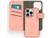 iMoshion Etui de téléphone de type portefeuille de luxe 2-en-1 amovible iPhone 14 Pro - Rose
