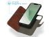 iMoshion Etui de téléphone de type portefeuille de luxe 2-en-1 amovible iPhone 14 Plus - Brun
