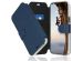 Accezz Étui de téléphone portefeuille Xtreme Wallet iPhone 14 Pro - Bleu foncé