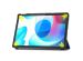 iMoshion Coque tablette Trifold Realme Pad - Bleu foncé
