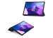 iMoshion Coque tablette Design Trifold Lenovo Tab M10 Plus (3rd gen) - Don't touch
