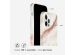 Selencia Aurora Coque Fashion iPhone 12 (Pro) - ﻿Coque durable - 100 % recyclée - Marbre Blanc