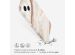 Selencia Aurora Coque Fashion iPhone 13 - ﻿Coque durable - 100 % recyclée - Marbre Blanc