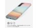 Selencia Aurora Coque Fashion Samsung Galaxy S21 - ﻿Coque durable - 100 % recyclée - Sky Sunset Multicolor