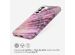 Selencia Aurora Coque Fashion Samsung Galaxy S22 - ﻿Coque durable - 100 % recyclée - Ocean Shell Purple