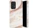 Selencia Aurora Coque Fashion Samsung Galaxy A53 - ﻿Coque durable - 100 % recyclée - Marbre Blanc
