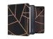 iMoshion ﻿Design Slim Hard Sleepcover avec support Kobo Libra 2 / Tolino Vision 6 - Black Graphic