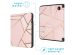 iMoshion ﻿Design Slim Hard Sleepcover avec support Kobo Libra 2 / Tolino Vision 6 - Pink Graphic