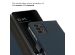 Selencia Étui de téléphone portefeuille en cuir véritable Samsung Galaxy A13 (4G) - Bleu
