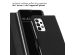 Selencia Étui de téléphone portefeuille en cuir véritable Samsung Galaxy A23 (5G) - Noir