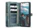 CaseMe Etui de téléphone de luxe en cuir deux en un Samsung Galaxy S22 - Vert