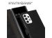Selencia Étui de téléphone portefeuille en cuir véritable Samsung Galaxy A53 - Noir