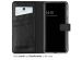 Selencia Étui de téléphone portefeuille en cuir véritable Samsung Galaxy A33 - Noir