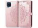 iMoshion Etui de téléphone portefeuille Mandala Samsung Galaxy M22 / A22 (4G) - Rose Champagne