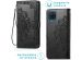 iMoshion Etui de téléphone portefeuille Mandala Samsung Galaxy M22 / A22 (4G) - Noir
