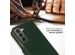 Selencia Étui de téléphone portefeuille en cuir véritable Samsung Galaxy S22 - Vert