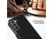 Selencia Étui de téléphone portefeuille en cuir véritable Samsung Galaxy S22 - Noir