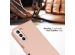 Selencia Étui de téléphone portefeuille en cuir véritable Samsung Galaxy S22 Plus - Dusty Pink