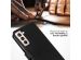 Selencia Étui de téléphone portefeuille en cuir véritable Samsung Galaxy S22 Plus - Noir