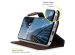 Accezz Étui de téléphone portefeuille Wallet Samsung Galaxy A52(s) (5G/4G) - Brun foncé