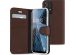 Accezz Étui de téléphone portefeuille Wallet Samsung Galaxy A52(s) (5G/4G) - Brun foncé