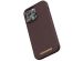 Njorð Collections Coque en cuir véritable iPhone 14 Pro Max - Brown