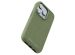 Njorð Collections Coque daim Comfort+ MagSafe iPhone 15 Pro - Olive