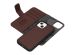 Decoded Portefeuille détachable 2 en 1 en cuir iPhone 13 Mini - Brun