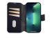 Decoded Portefeuille détachable 2 en 1 en cuir iPhone 14 Pro Max - Bleu foncé