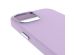 Decoded Coque en silicone MagSafe iPhone 15 - Violet