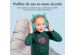 iMoshion Casque pour enfants Bluetooth LED oreilles de chat - Casque sans fil + Câble AUX - Bleu clair