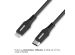 Accezz Câble Lightning vers USB-C - Certifié MFi - 1 mètre - Noir