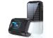 iMoshion Solar Powerbank - Batterie externe sans fil alimentée par l'énergie solaire - Charge rapide et fourniture d'énergie - 30 000 mAh - Noir