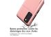 iMoshion Coque arrière avec porte-cartes Samsung Galaxy S20 FE - Rose Dorée